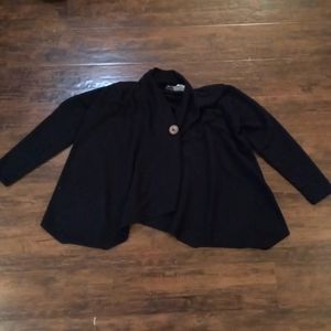 Harper Canyon Black Long Sleeve Cardigan Girls Size